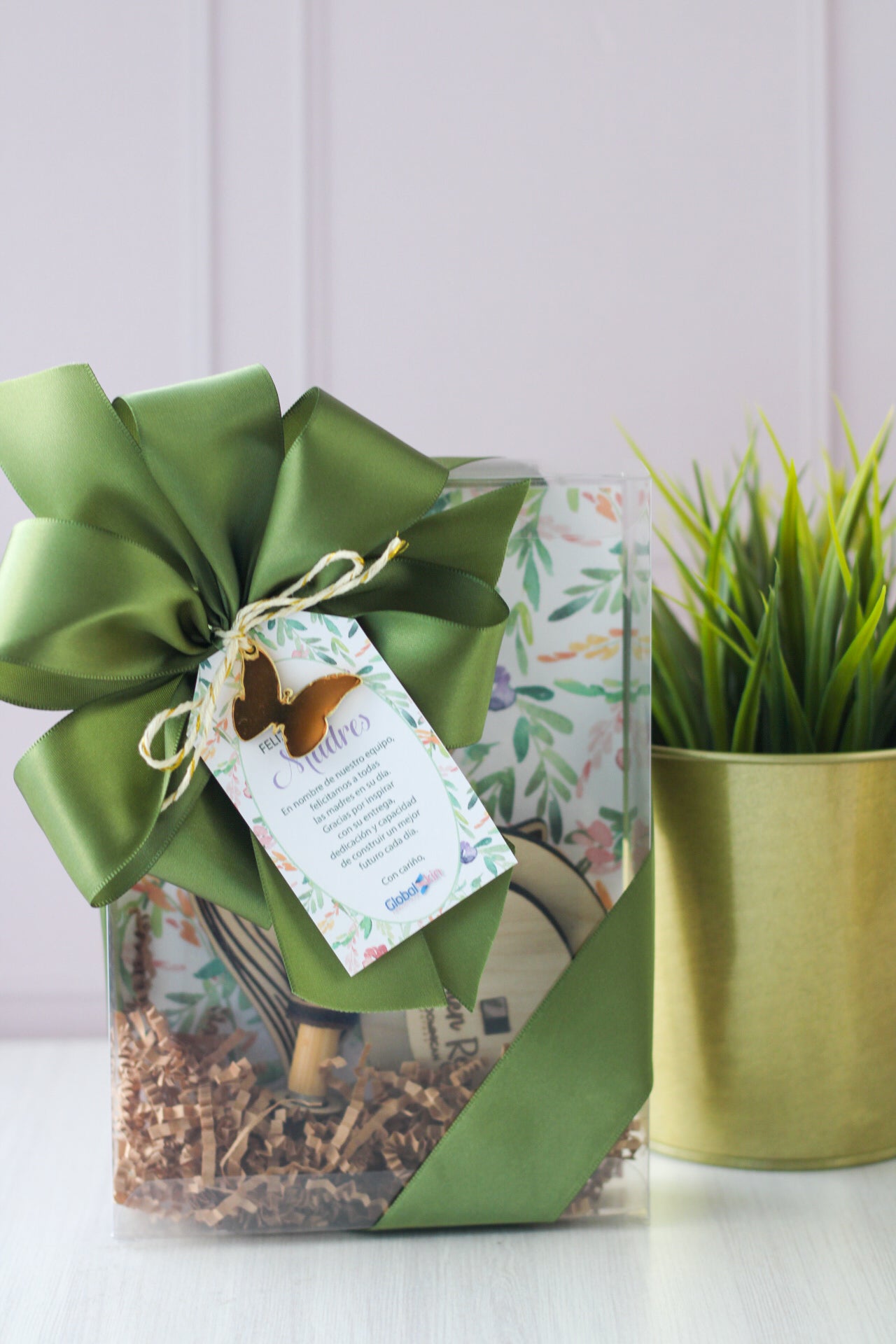Gift Set Porta Lapiceros Tulip Dreams Personalizado - Olivia