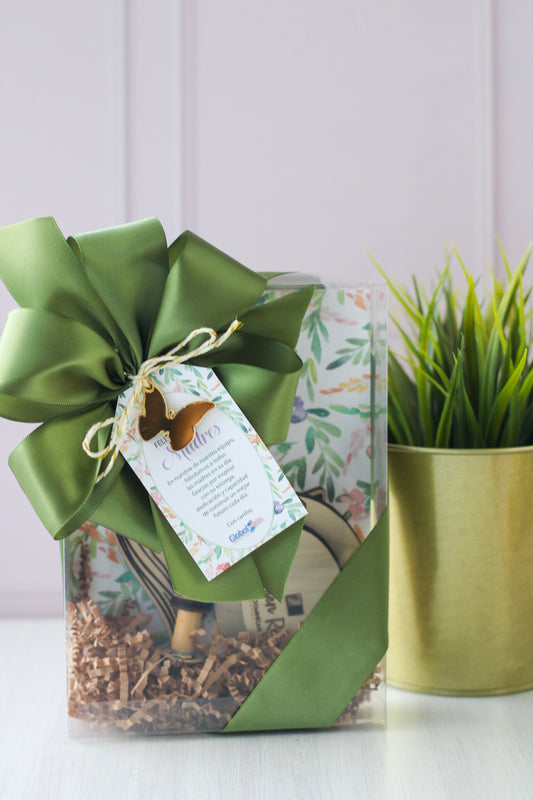 Gift Set Porta Lapiceros Tulip Dreams Personalizado - Olivia