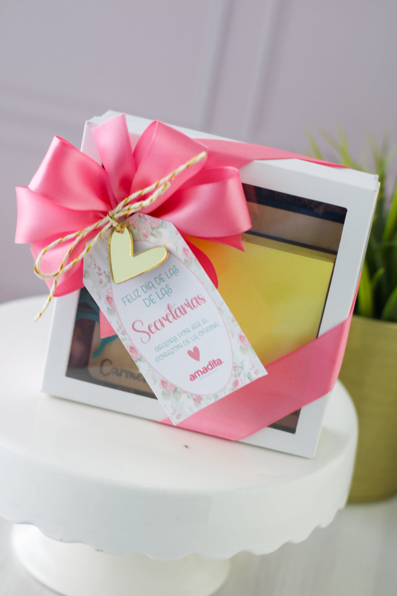 Porta Post-It Personalizado - Flower Dreams