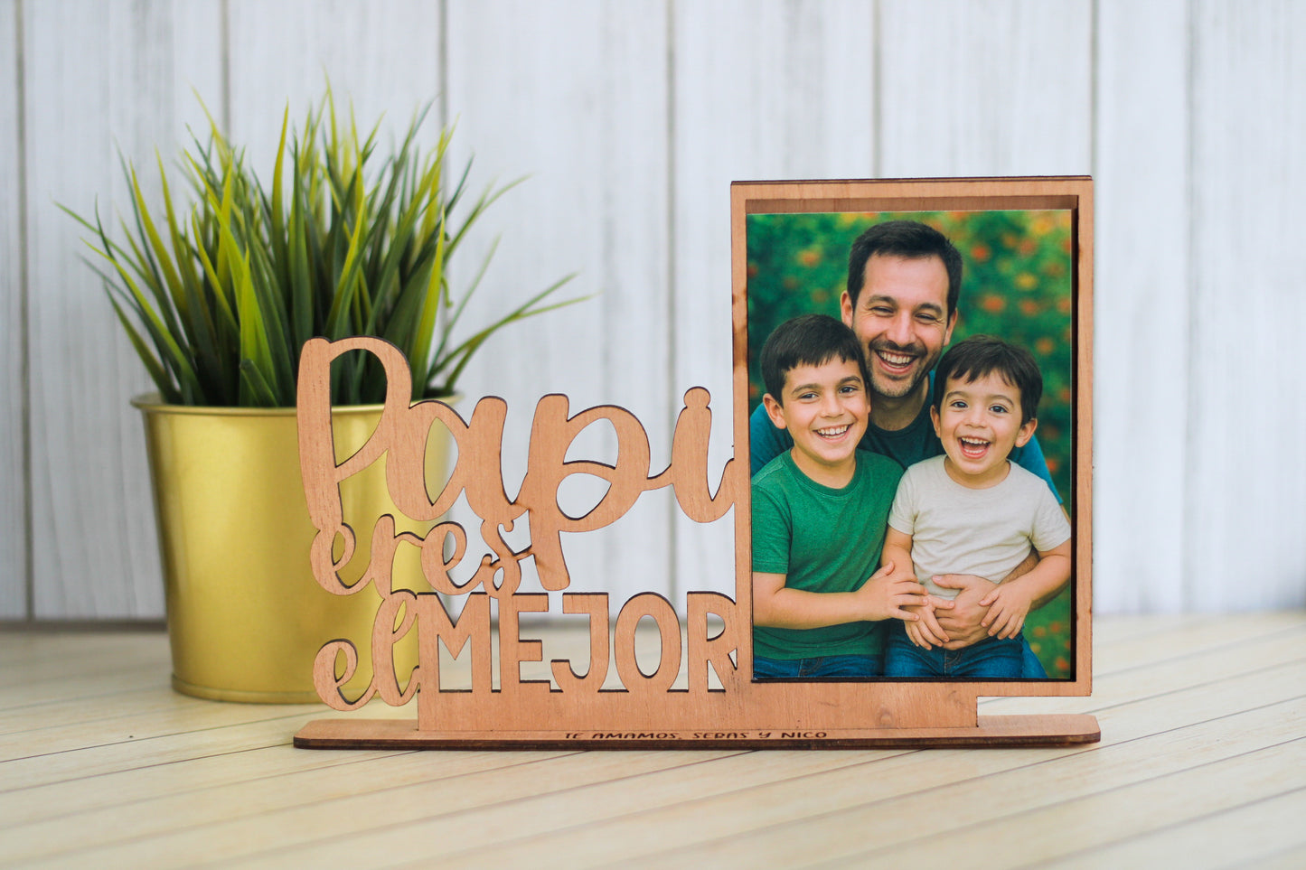 Base con Portarretrato “Eres el Mejor”