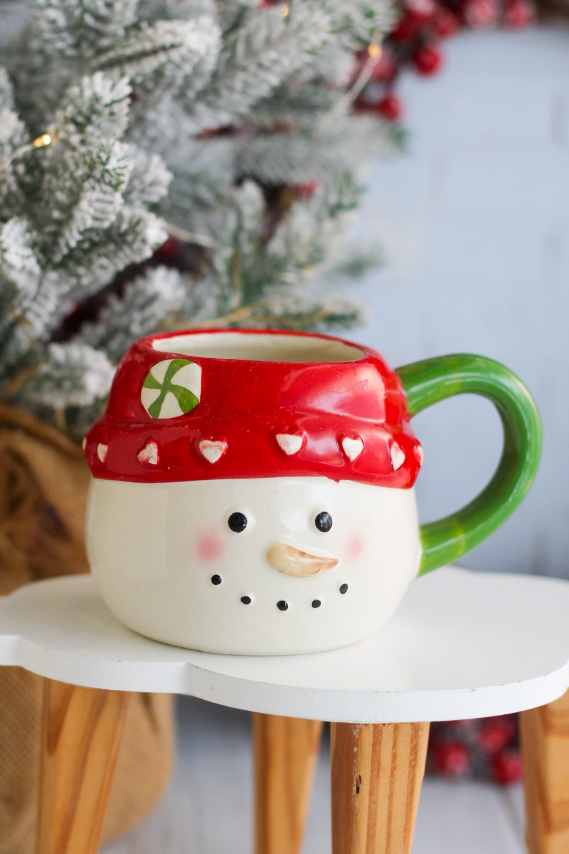 Happy Snowman Mug