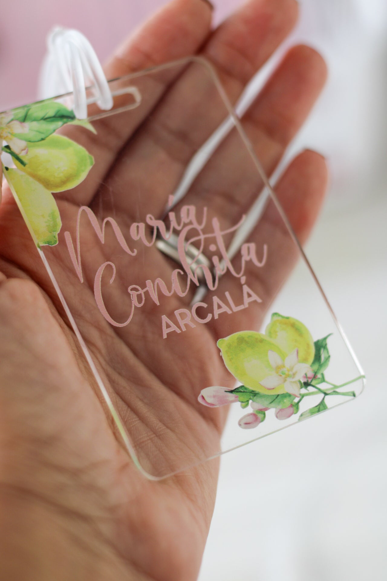 Limoncello Luggage Tag | Monogram