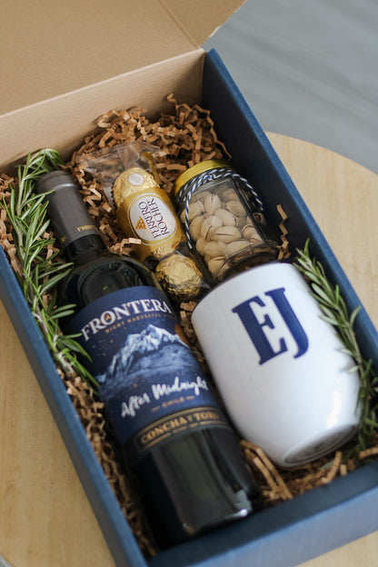 Wine Tumbler Blue Box