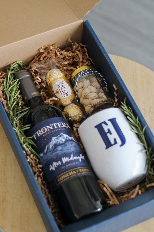 Wine Tumbler Blue Box