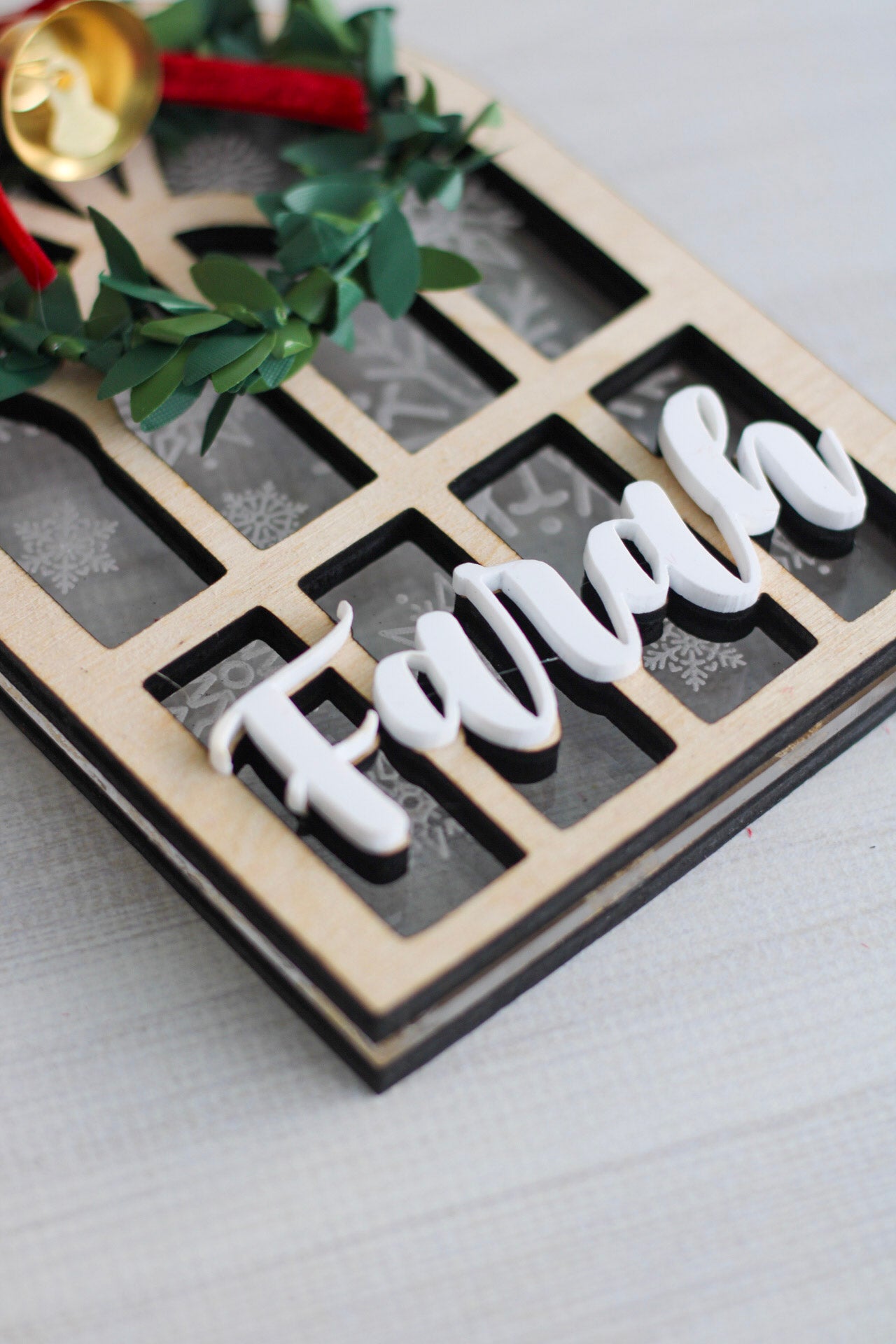 Ornamento Navideño "Christmas Window"