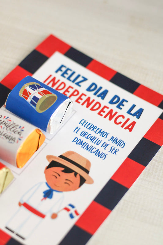 Mini Chocolates Patrios – Pack de 3 con Tarjeta de Independencia