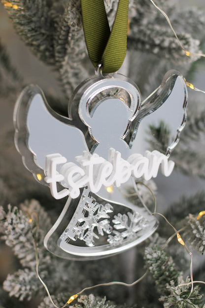 Ornamento Navideño Angelito de Luz