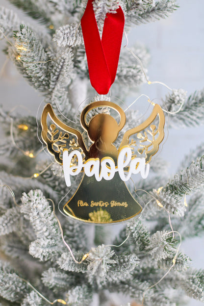 Ornamento Navideño Angelito de Luz