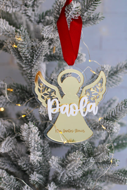 Ornamento Navideño Angelito de Luz
