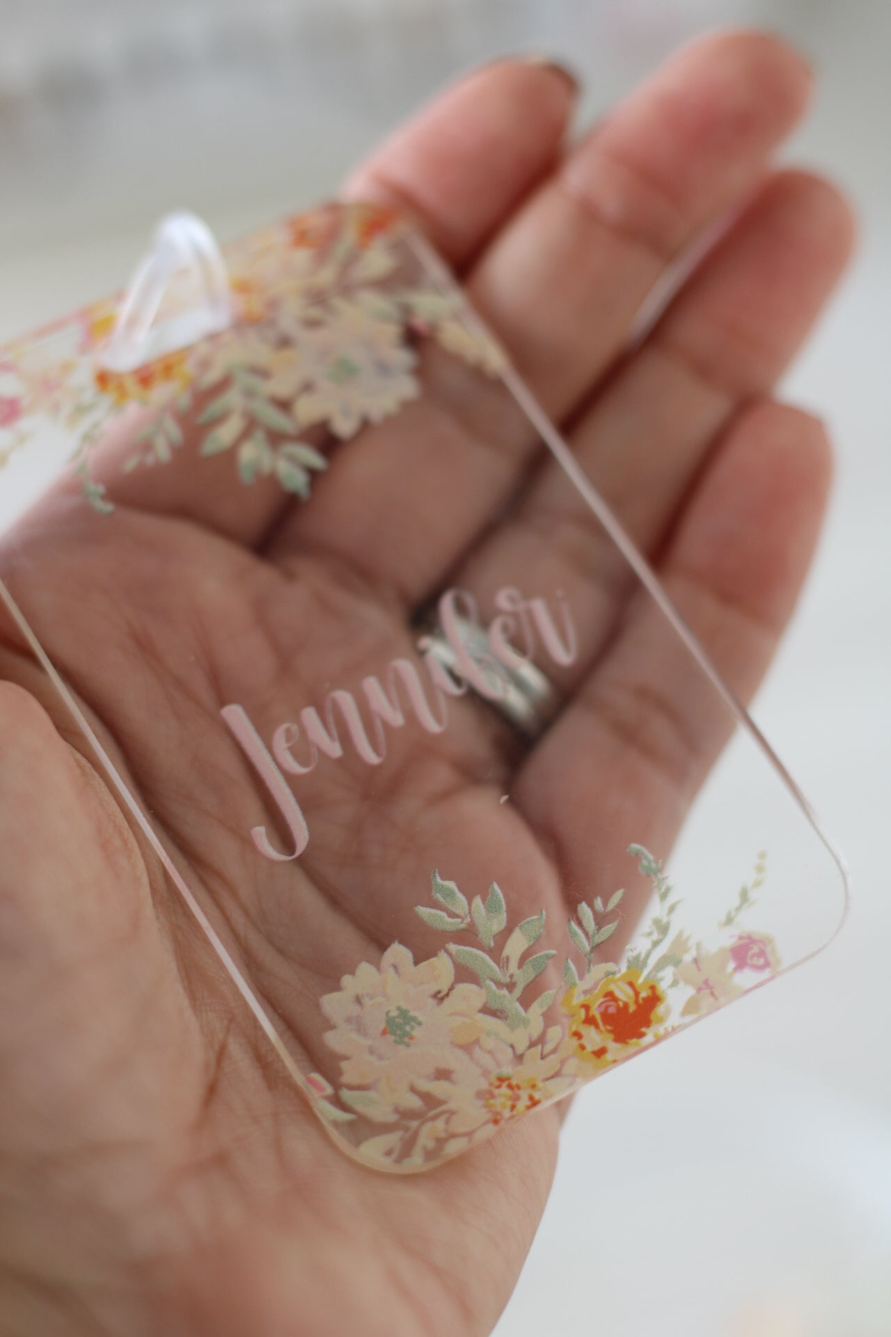 Bonjour Dalia Luggage Tags | Monogram