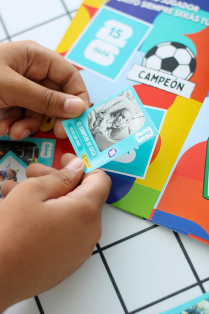 Mi Papá es una Leyenda 🏆 | Álbum de Figuritas del Mundial Personalizado
