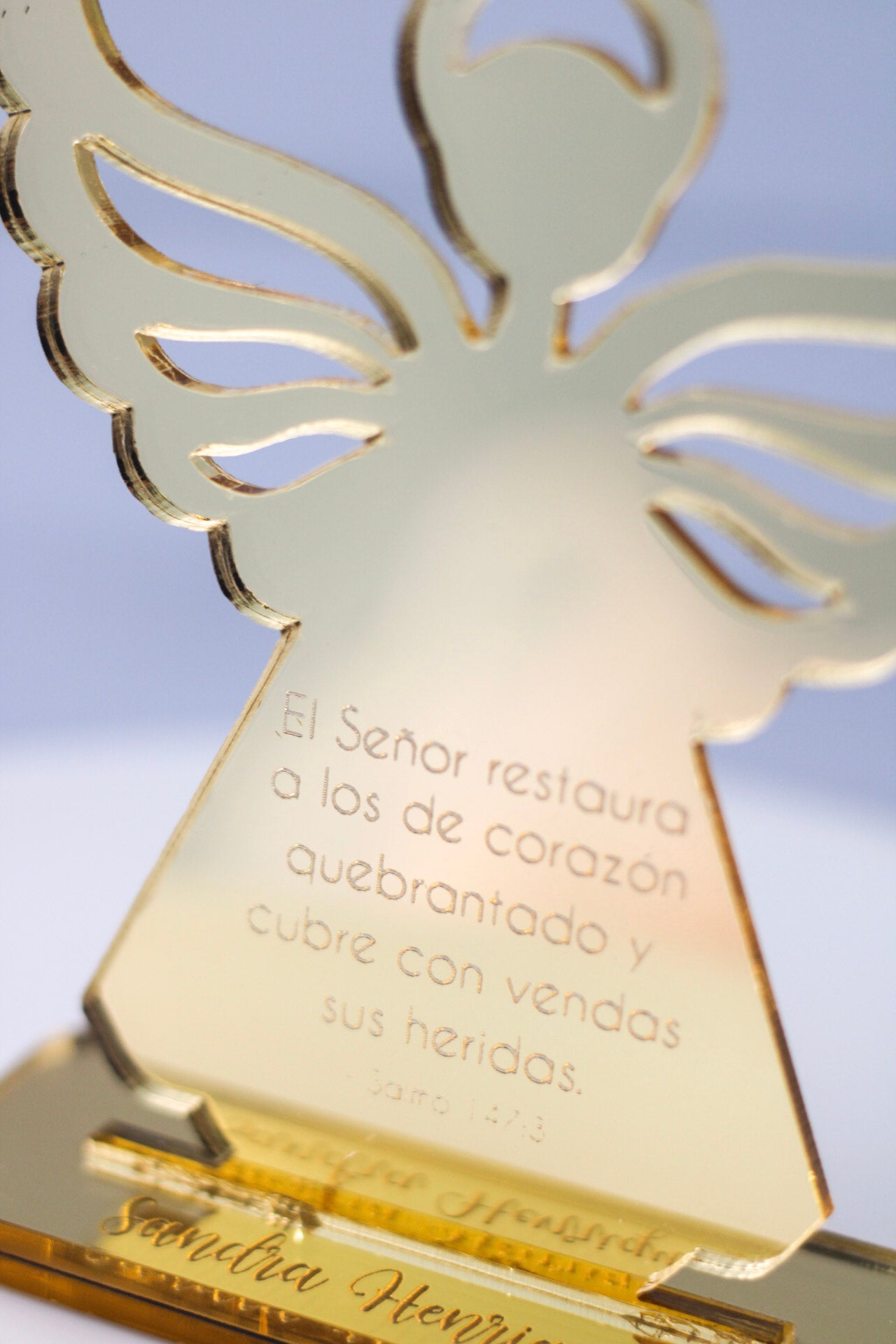 Ángel de Esperanza con Versículo