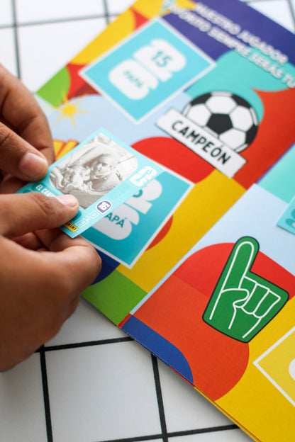 Mi Papá es una Leyenda 🏆 | Álbum de Figuritas del Mundial Personalizado