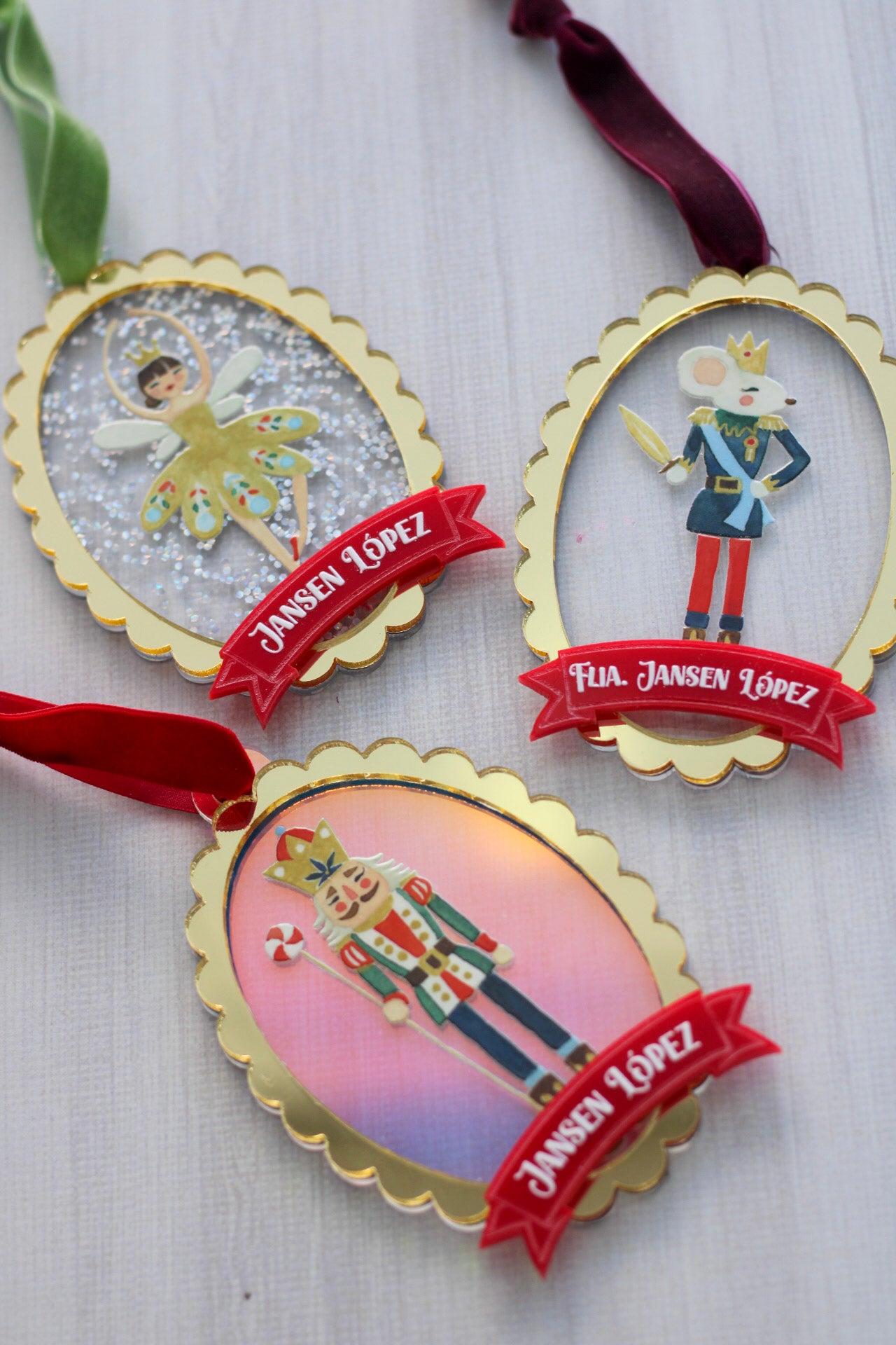 Ornamento Navideño "Nutcracker Dreams"