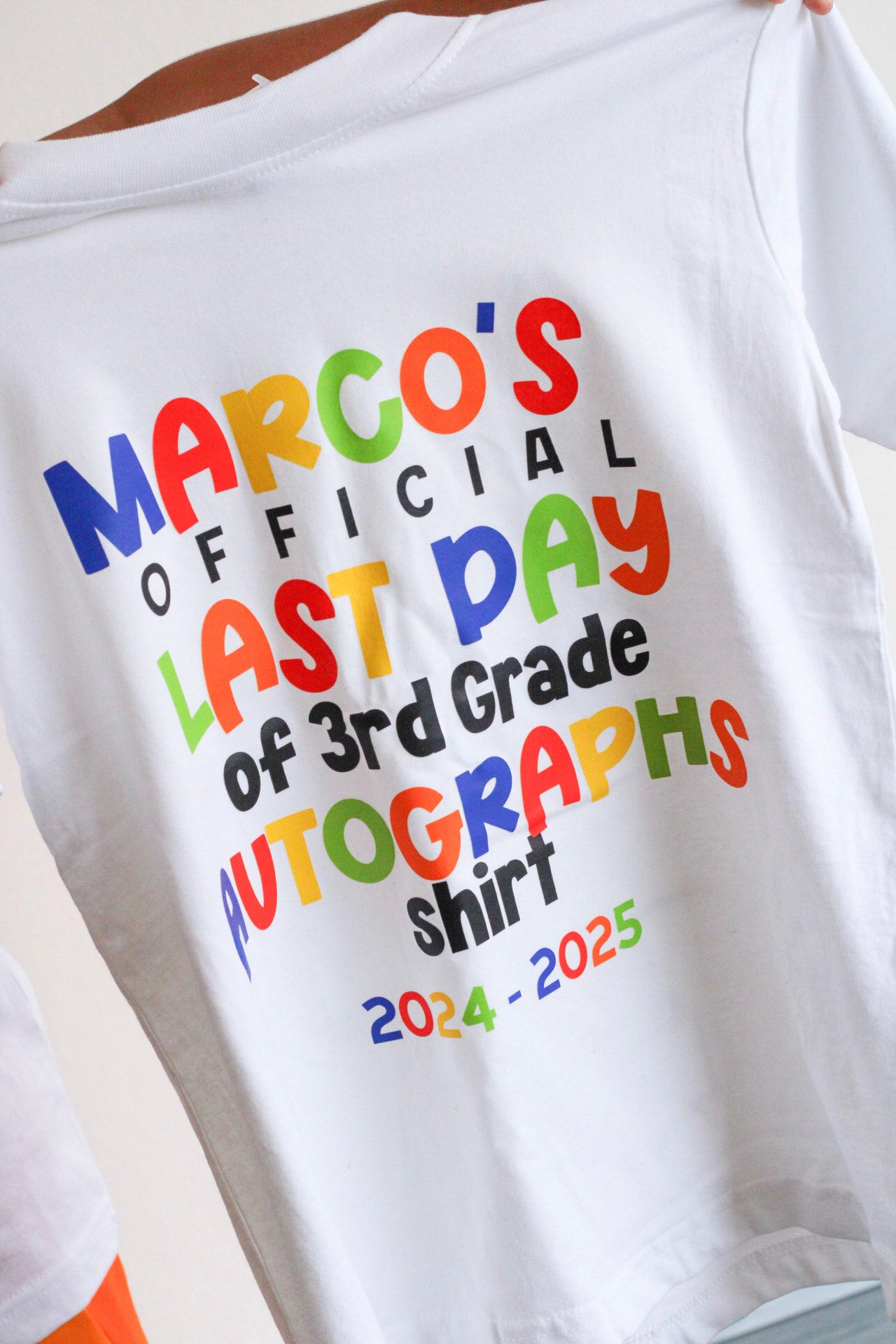 T-Shirt - Last Day of School Autographs