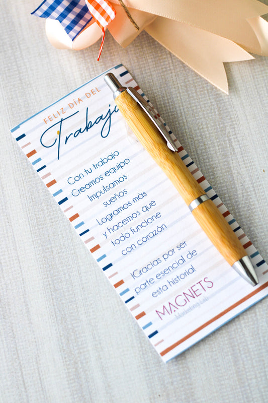 Bamboo Letters - Ed. Día del Trabajo