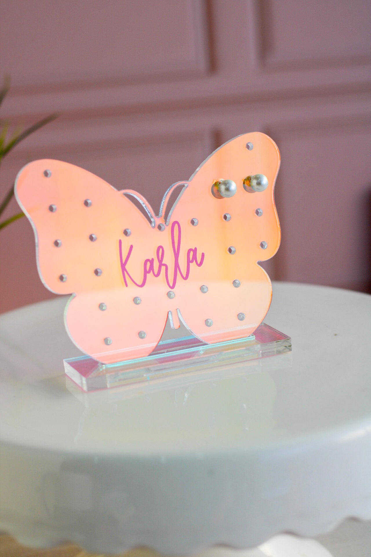Jewelry Stand Butterfly
