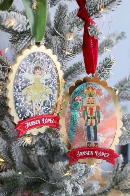 Ornamento Navideño "Nutcracker Dreams"