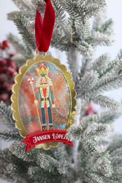 Ornamento Navideño "Nutcracker Dreams"