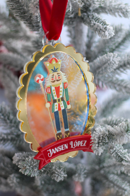 Ornamento Navideño "Nutcracker Dreams"