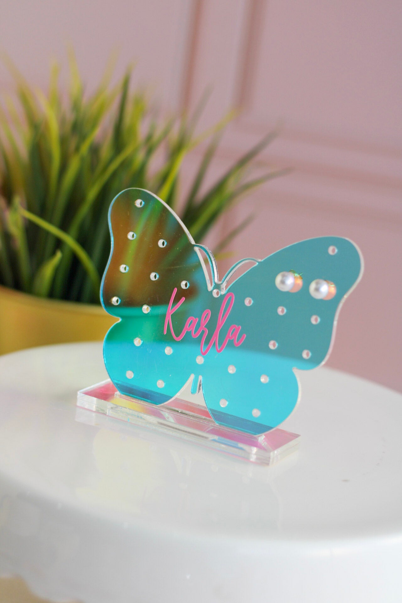 Jewelry Stand Butterfly