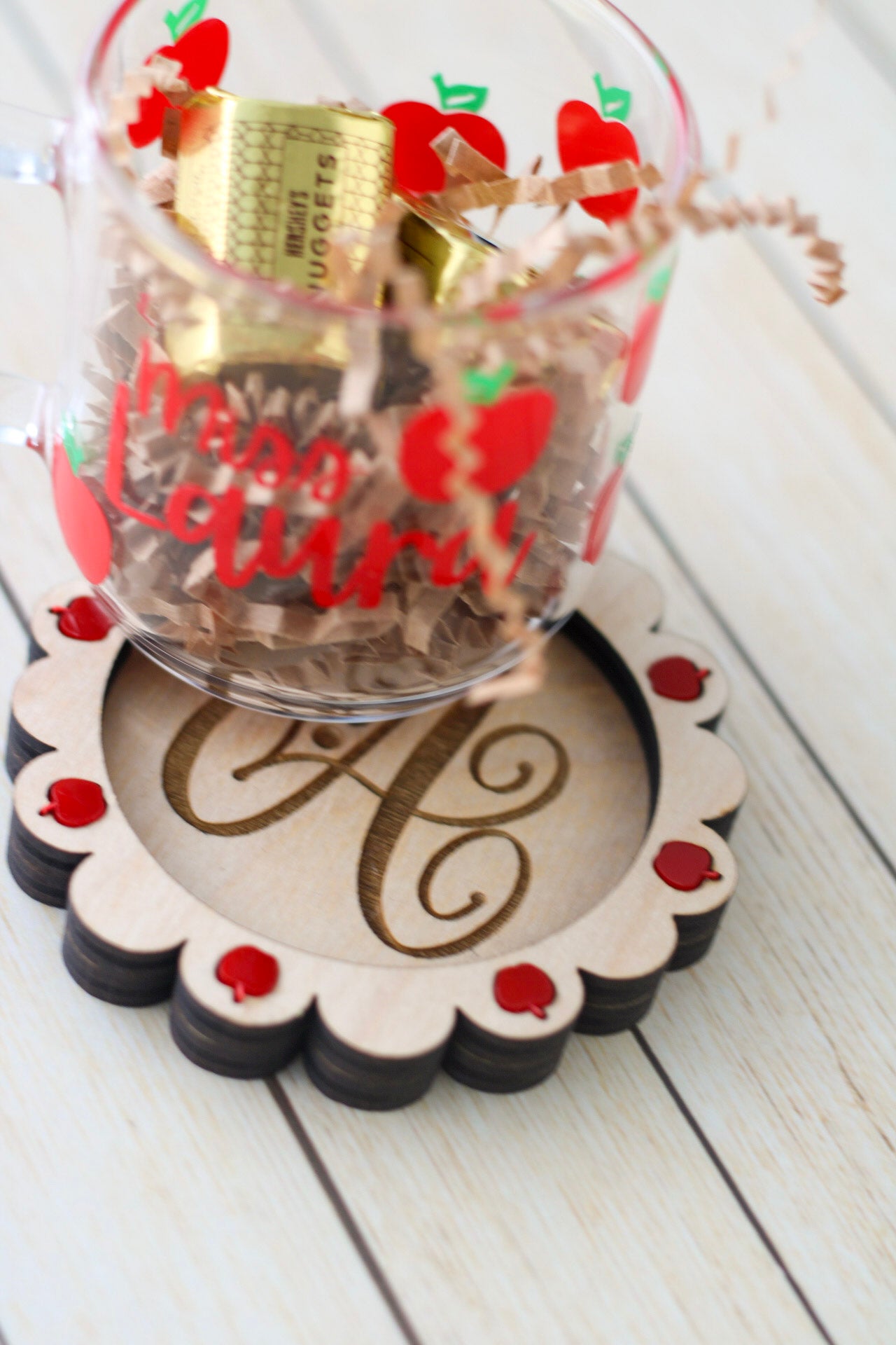 Joyful Apple Cup Gift Set | Teacher's Edition
