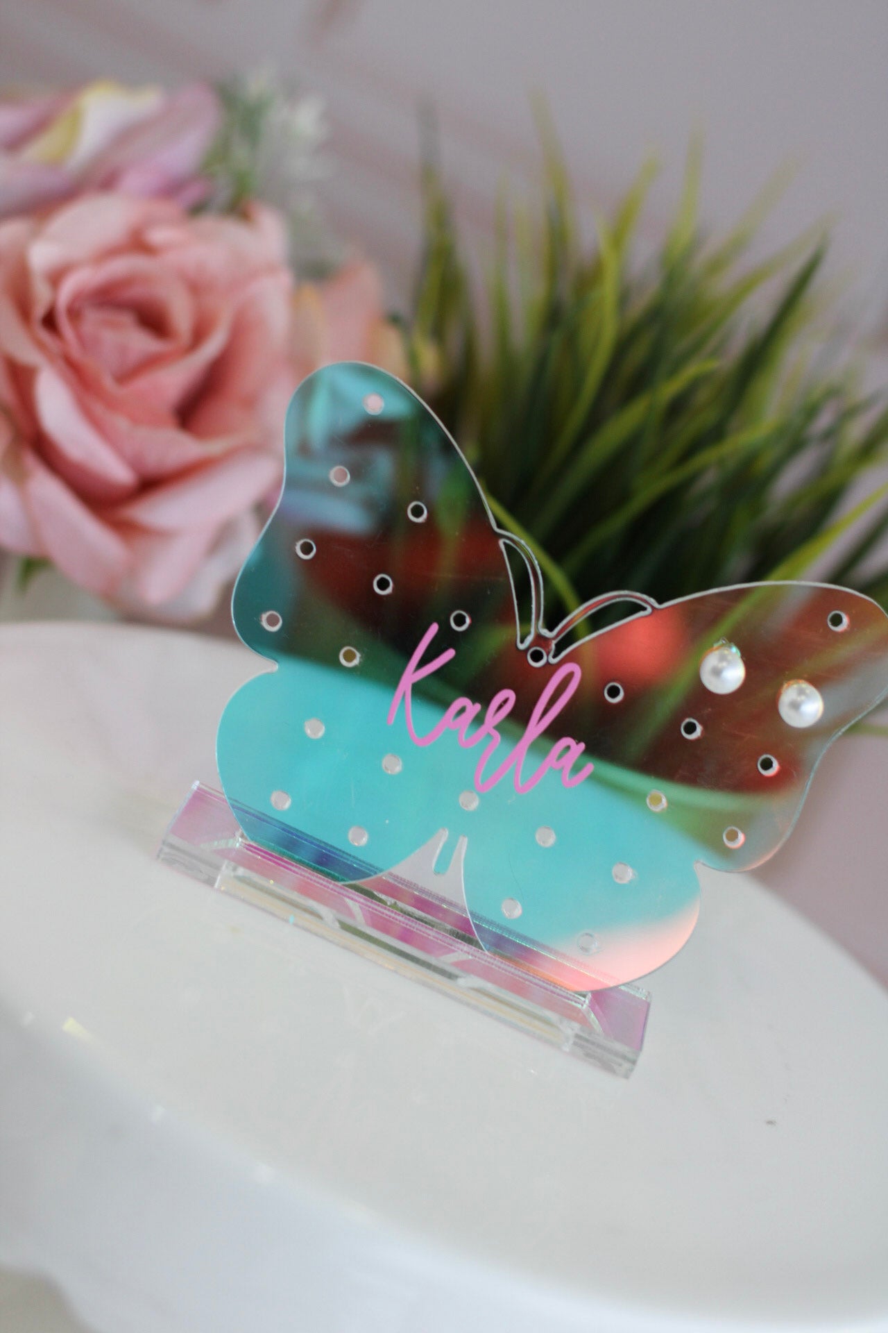 Jewelry Stand Butterfly