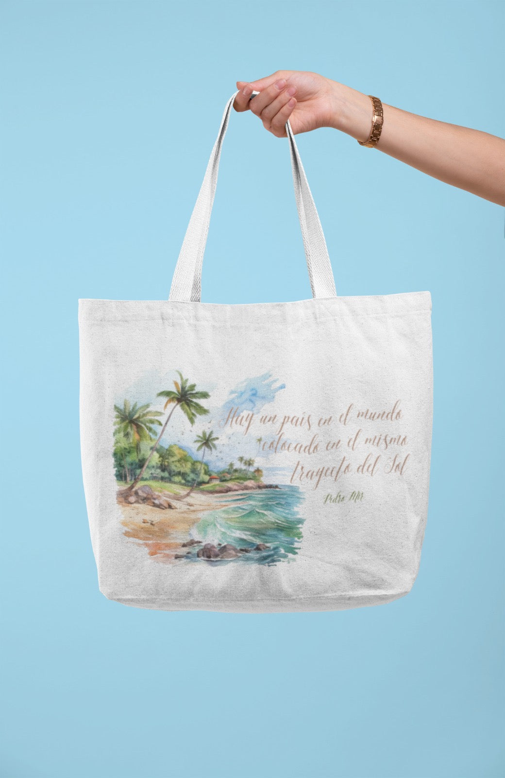 Hay un País en el Mundo - BOLSO CANVA