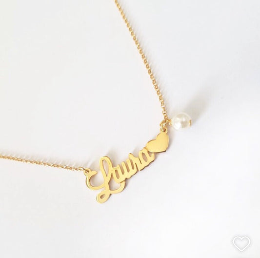 Cadena de Nombre c/ Perlita