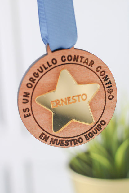 Medalla "La Estrella del Equipo"