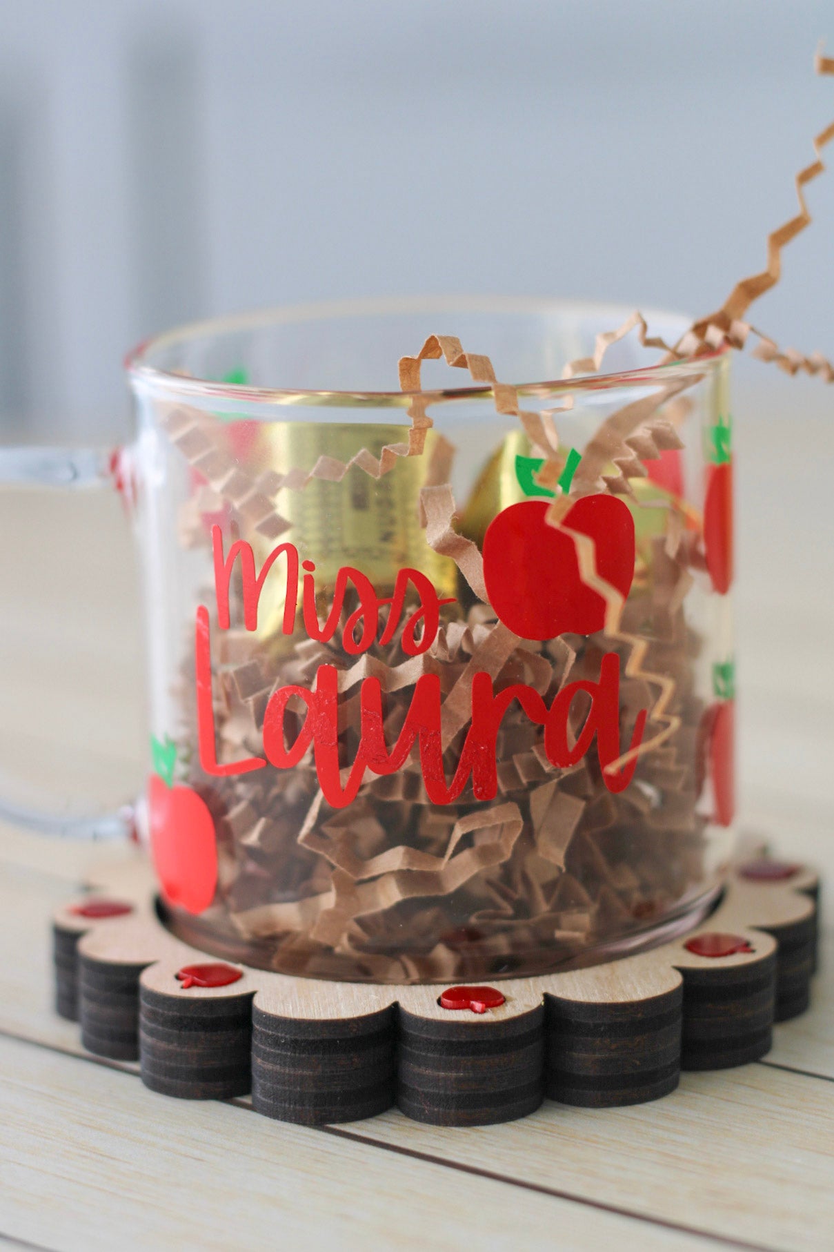 Joyful Apple Cup Gift Set | Teacher's Edition