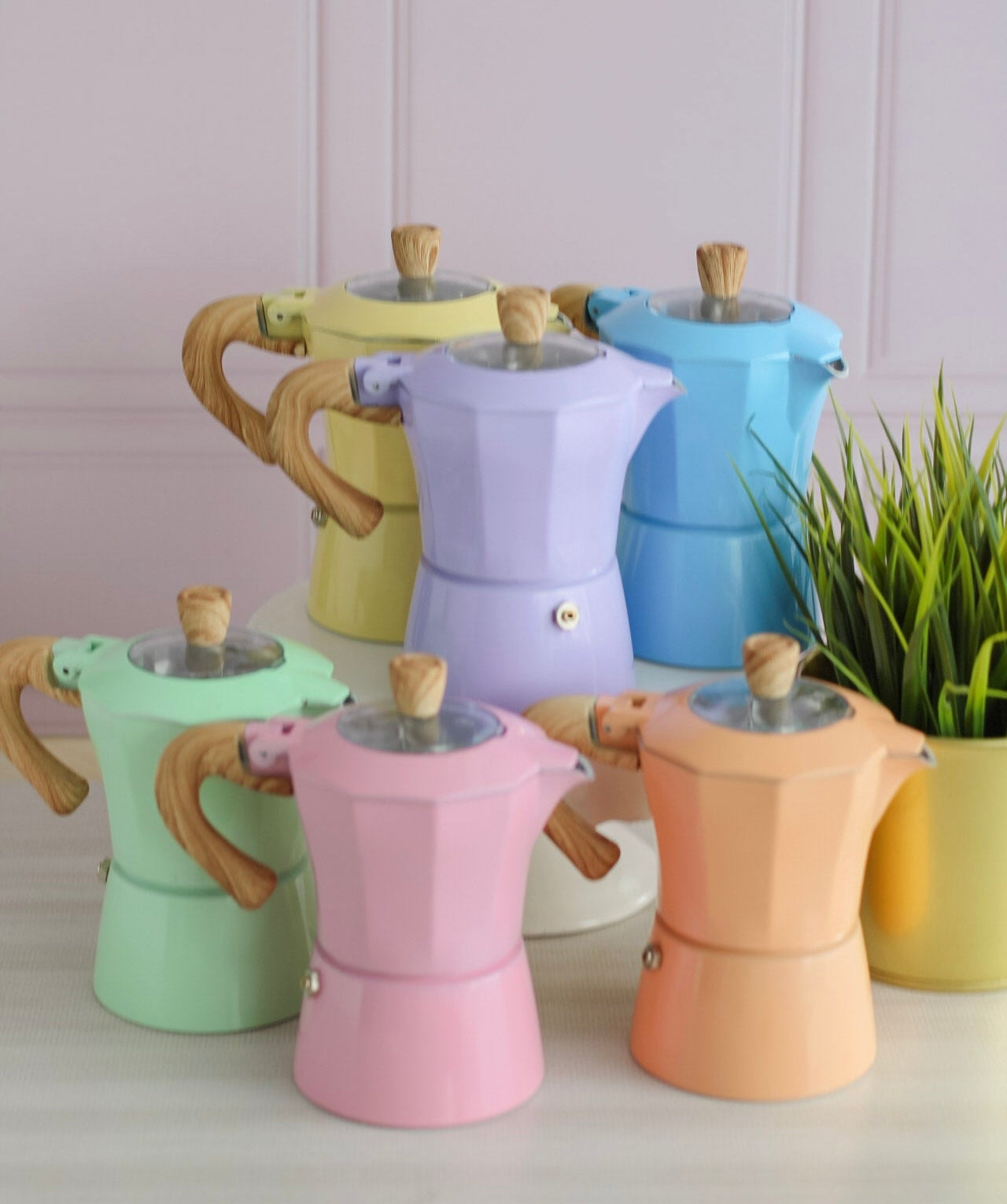 Greca de Color (3 Tazas)