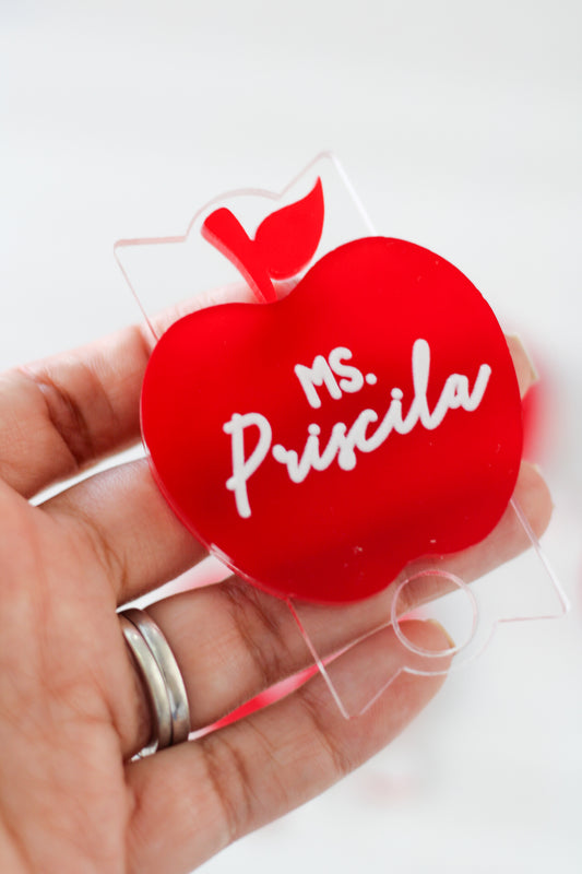 Tag para Stanley Cup | Manzana (Teacher’s Edition)