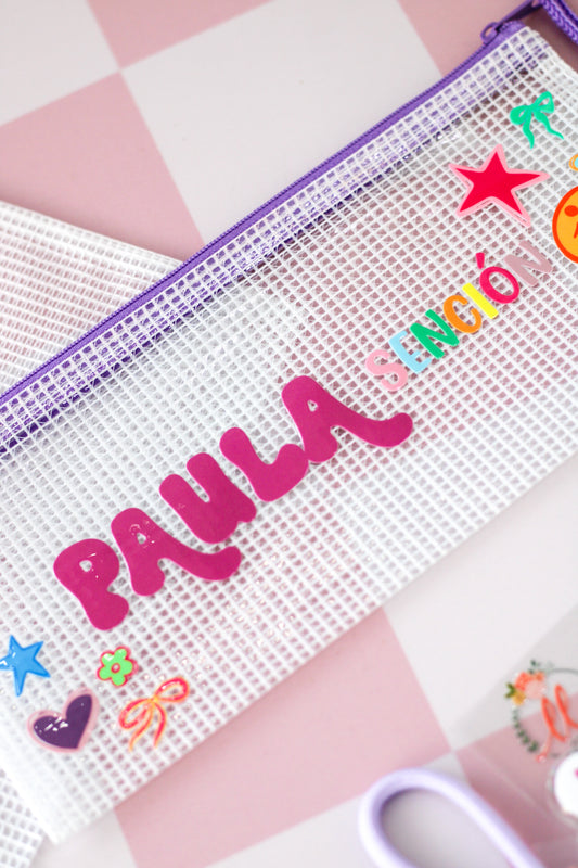 Estuche en Mesh Mediano
