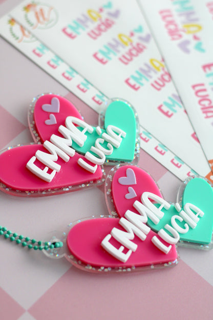 BACK TO SCHOOL Deluxe Set - Twin Hearts