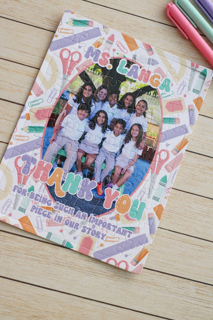 Thank You Teacher - Rompecabezas