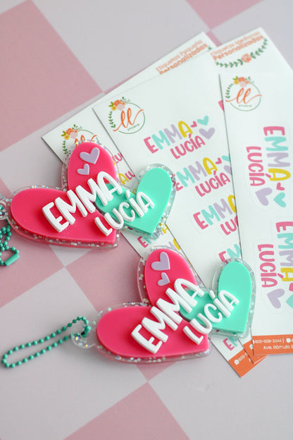 BACK TO SCHOOL Deluxe Set - Twin Hearts