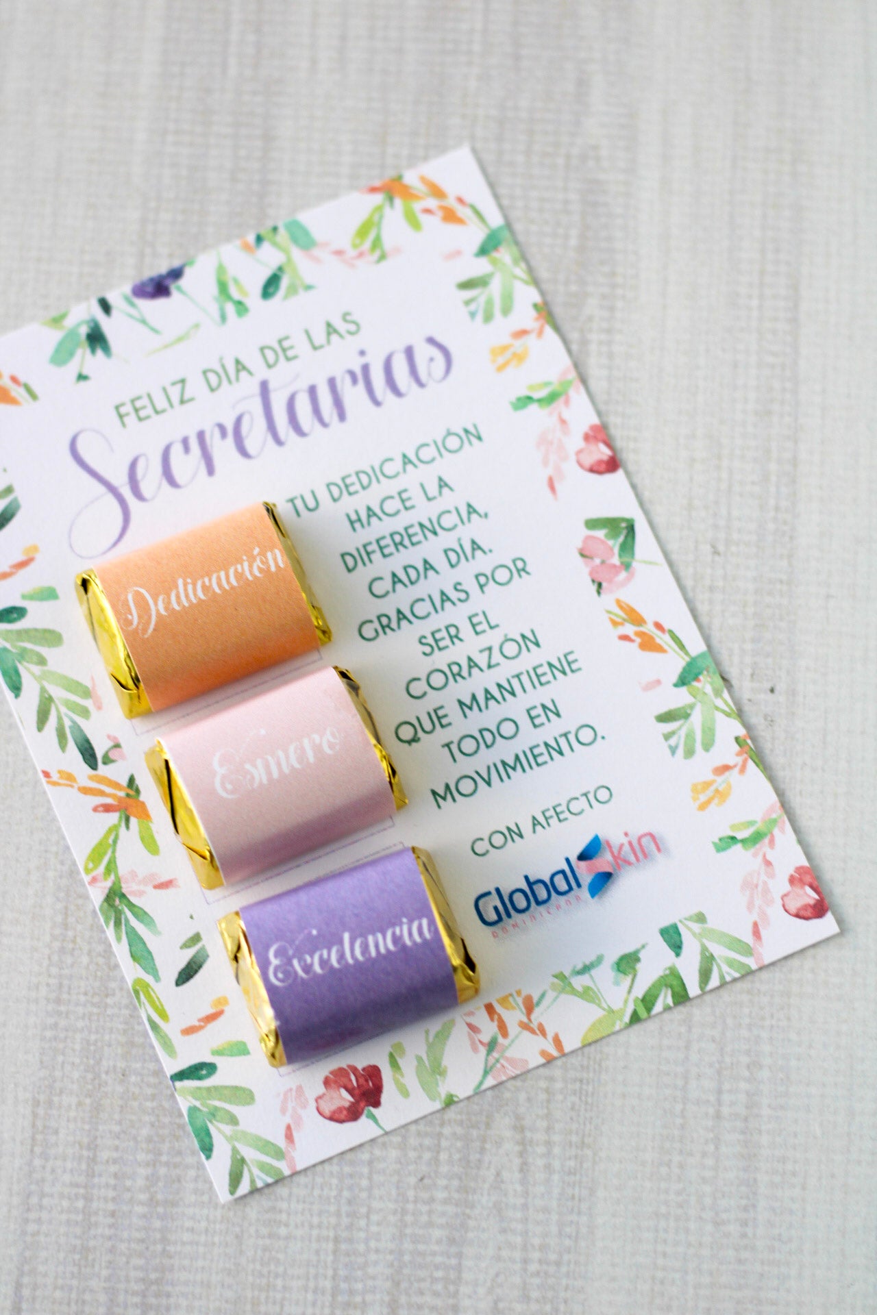 Gift Set Trio de Chocolates - Olivia (Ed. Secretarias)