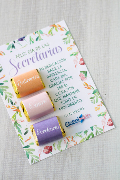 Gift Set Trio de Chocolates - Olivia (Ed. Secretarias)