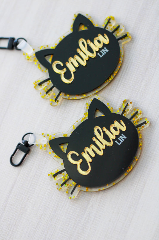 BACK TO SCHOOL Deluxe Set - Black Kitty Cat
