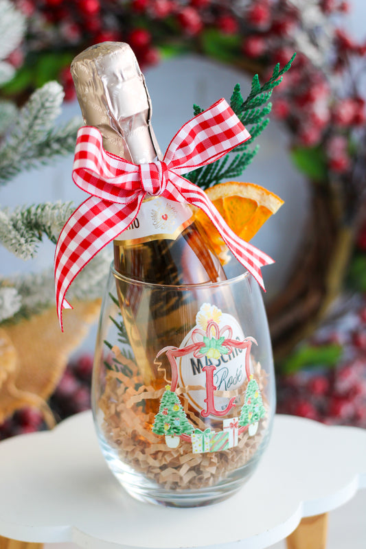 Bubbles & Cheers Gift Set – Around the Christmas Tree