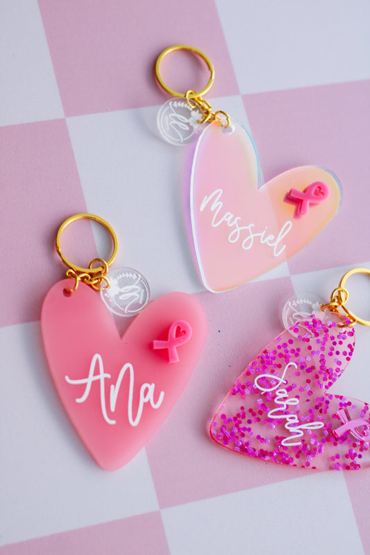 Llavero "Heart contra el Cancer"