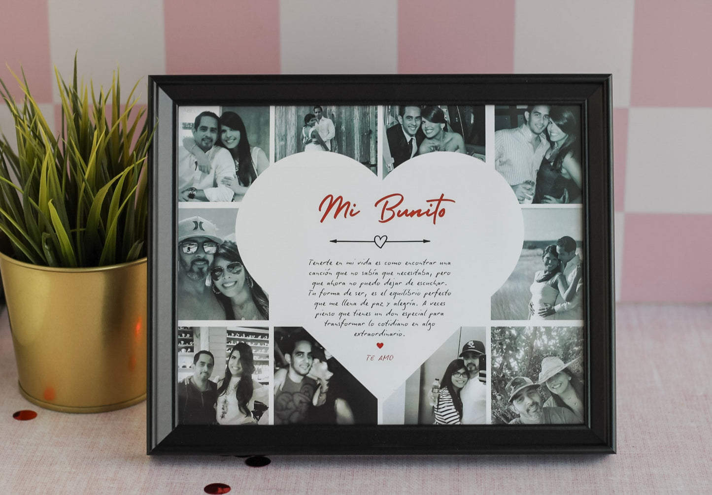 Cuadro Personalizado Collage de Nuestro Amor