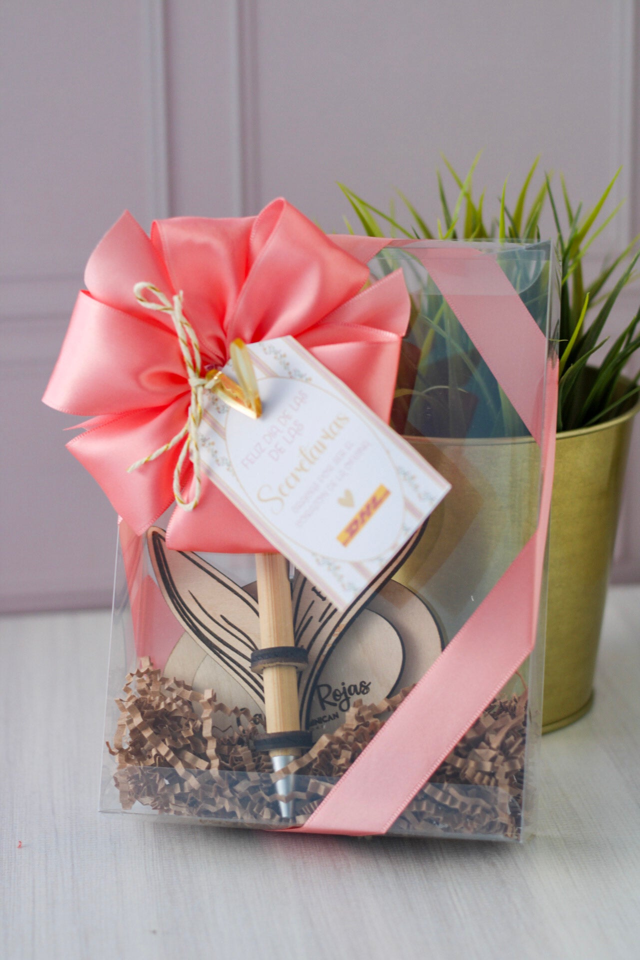 Gift Set Porta Lapiceros Tulip Dreams Personalizado