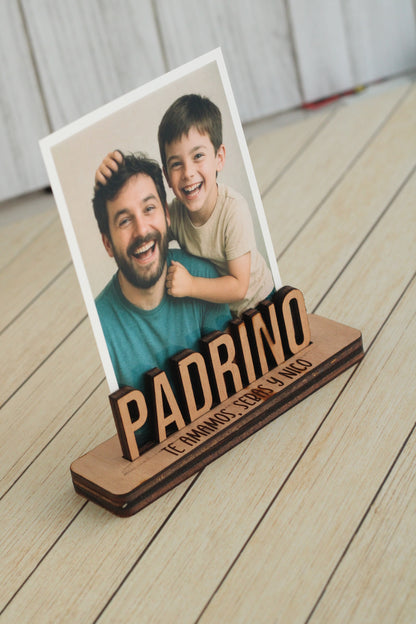 Porta Foto Personalizado – Edición Padres