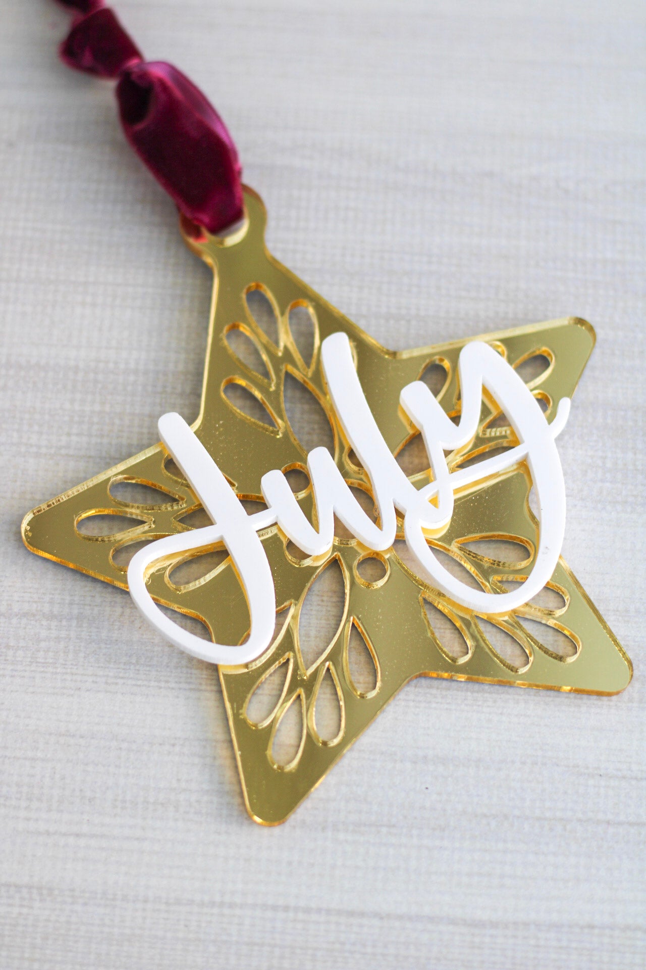 Ornamento de Navidad  Shinning Star