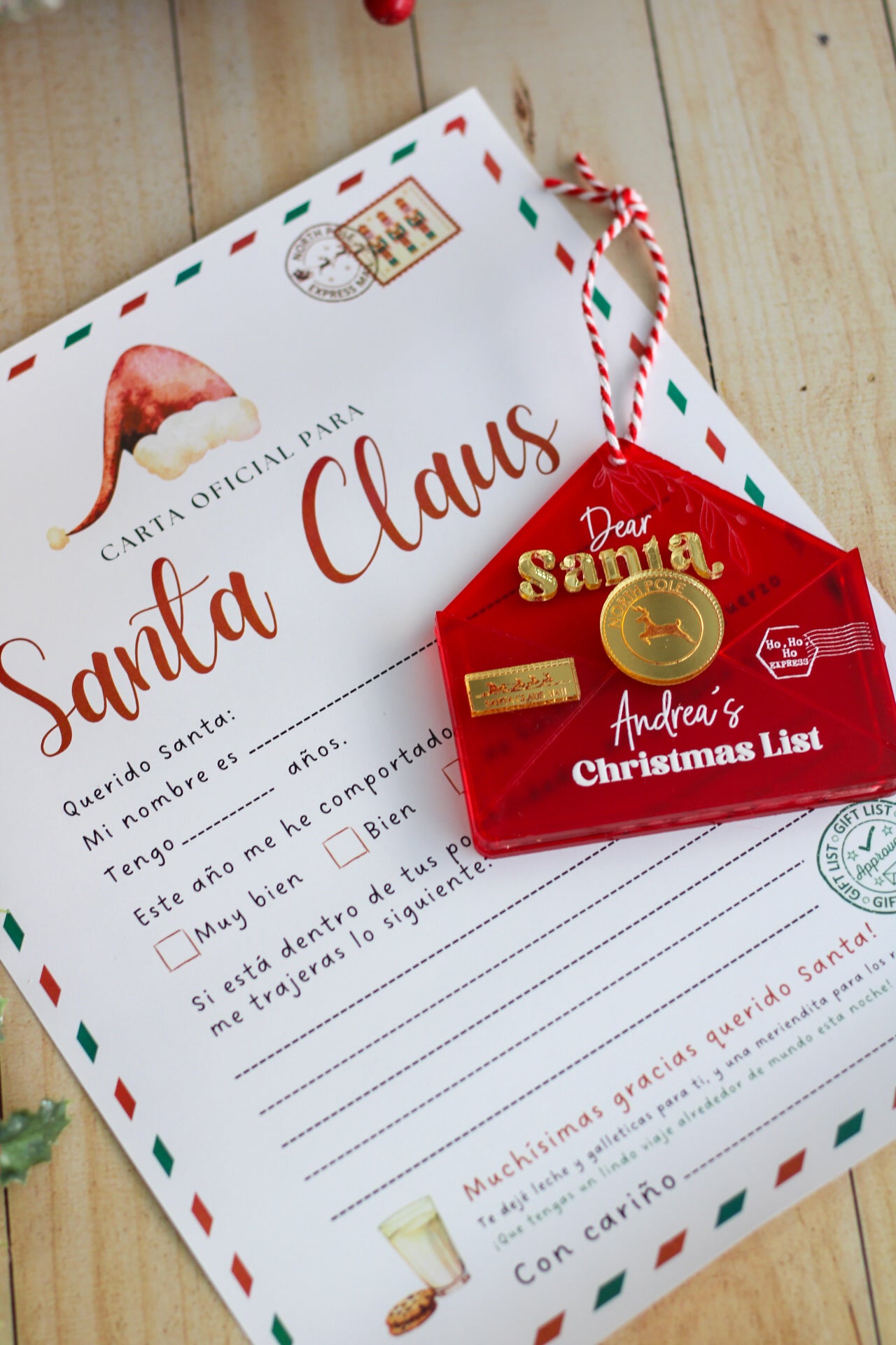 Kit "La Cartica de Santa" - Red Ed.