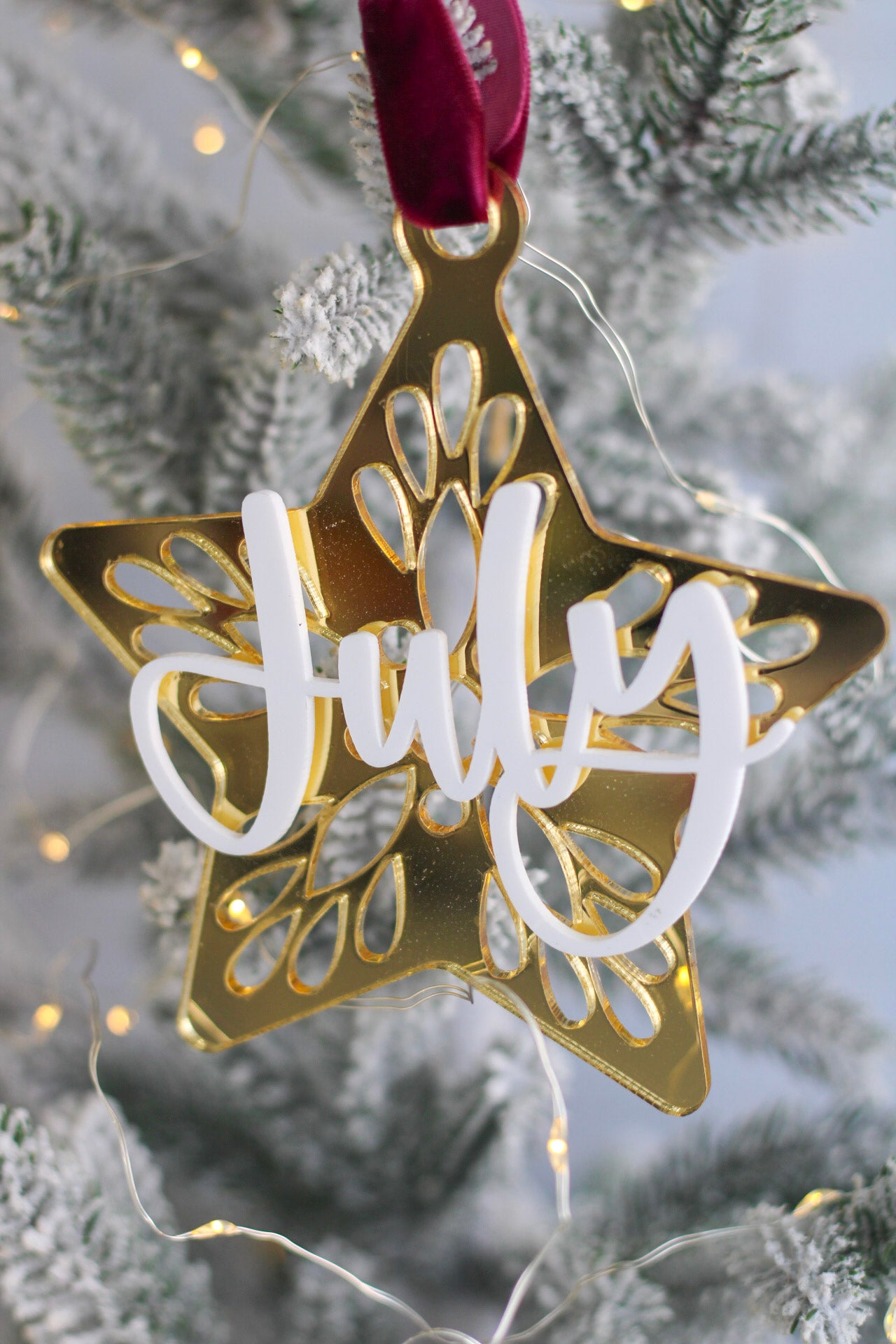Ornamento de Navidad  Shinning Star