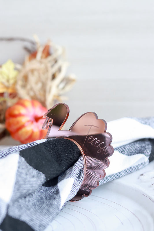 Aros de Servilleta “Turkey” | Thanksgiving