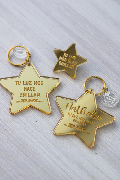 Pin Estrella “Tu luz nos hace brillar”
